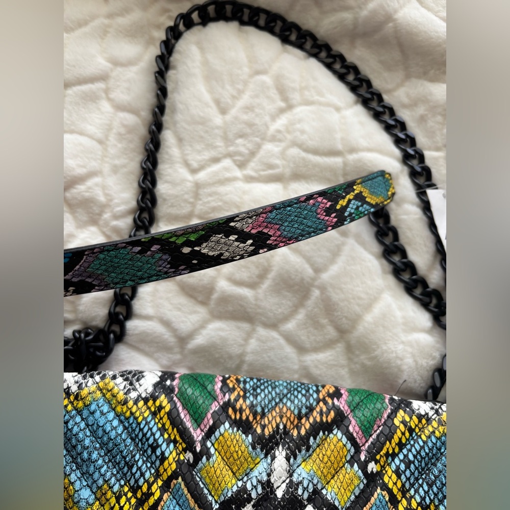 Aldo Multicolor Quilted Shoulder Bag with Chain Strap 🔥STELLA VIBES🔥 - Picture 12 of 15